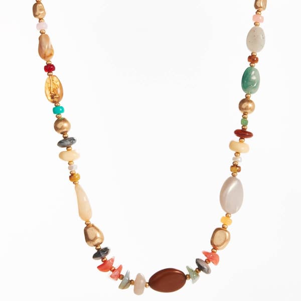 Ashley Cooper(tm) Oversized Beaded Statement Necklace - image 