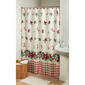 Merry & Bright Cardinal Garland Print 13pc. Shower Curtain Set - image 1