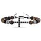 Mens Gentlemen''s Classics CZ Multi Bead Bracelet Set - image 1
