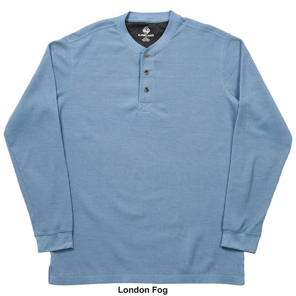 Mens Big &amp; Tall Alpine Lakes Thermal Long Sleeve Henley