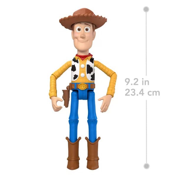 Disney And Pixar Toy Story Woody Action Figure 9.2in Tall Sheriff