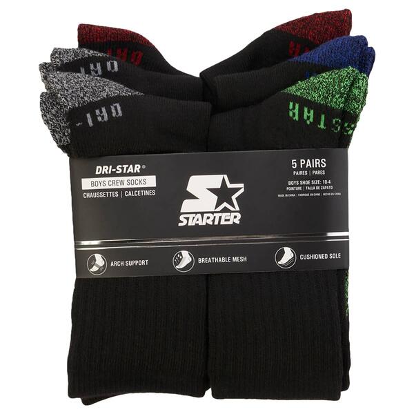 Boys Starter 5pk. Pack Crew Socks - image 