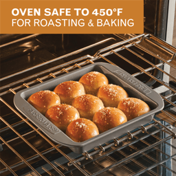 Farberware® Bakeware Nonstick Square Cake Pan with Lid