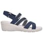 Womens Easy Spirit Priya3 Strappy Wedge Sandals - image 2