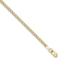 Gold Classics&#40;tm&#41; 10kt. Gold 2.5mm 10in. Link Chain Bracelet - image 1