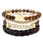 Mens American Exchange Cross Pendant/Bracelet/Sunglasses Set - image 3