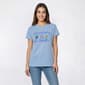 Womens Top Stitch By Morning Sun Wave Flip Flops Tee - image 1