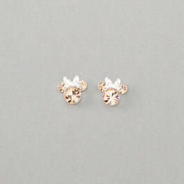 Disney Minnie Mouse June Birthstone Stud Earrings