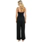 Juniors No Comment V-Waist Wide Leg Jumpsuit - image 2
