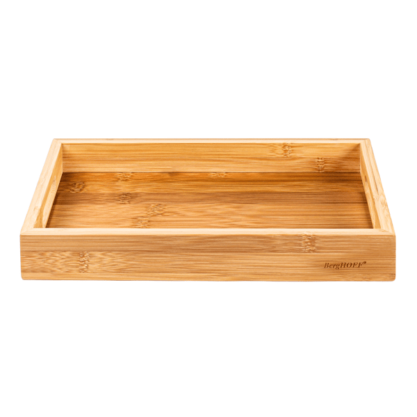 BergHOFF Bamboo 8pc. Serving Tray with Coasters Set