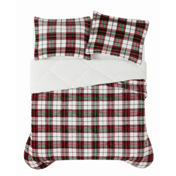 Truly Soft Cuddle Warmth Marlon Plaid 3pc. Comforter Set