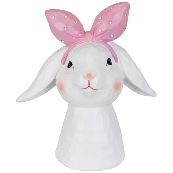 Northlight Seasonal Easter Bunny with Hair Bow Figurine