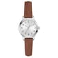 Womens Silver-Tone Minimalist Dial Analog Watch - 14892S-07-B16 - image 1
