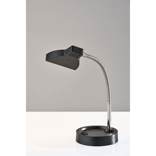 Simplee Adesso Slender LED Black Desk Lamp