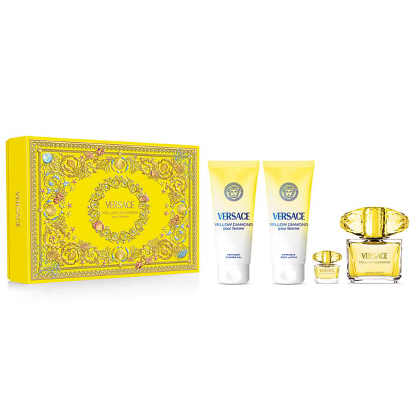 Versace Yellow Diamond 4pc. Fragrance Git Set - $200 Value - image 
