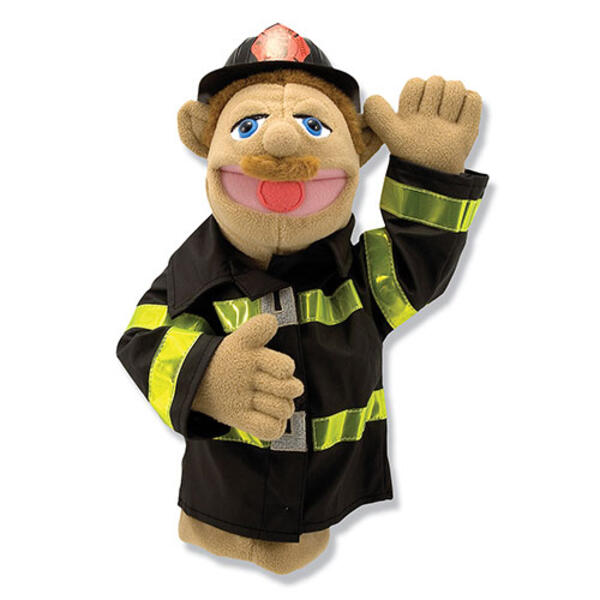 Melissa & Doug&#40;R&#41; Firefighter Puppet - image 