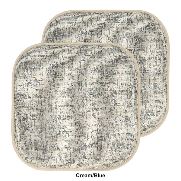 Sweet Home Collection Broadway No Slip Back Chair Pad Cushion