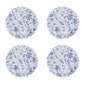 Avanti Ashford Woven Braided Round Placemats - Set of 4 - image 1