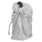 Northlight African American Silver Angel Christmas Tree Topper - image 4