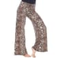 Womens White Mark Brown Printed Palazzo Pants - image 3