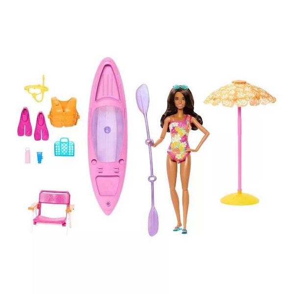 Barbie(R) Summer Vacation Doll and Kayak Playset - image 