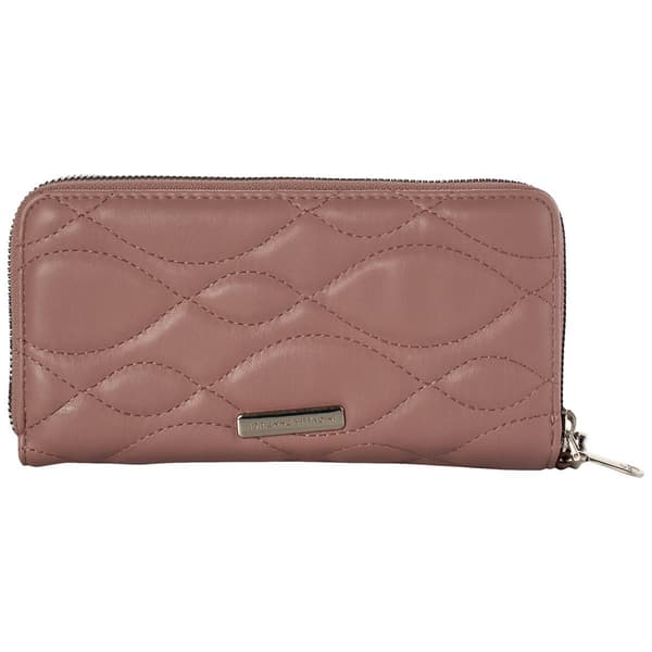 Womens Adrienne Vittadini Quilted Double Wallet