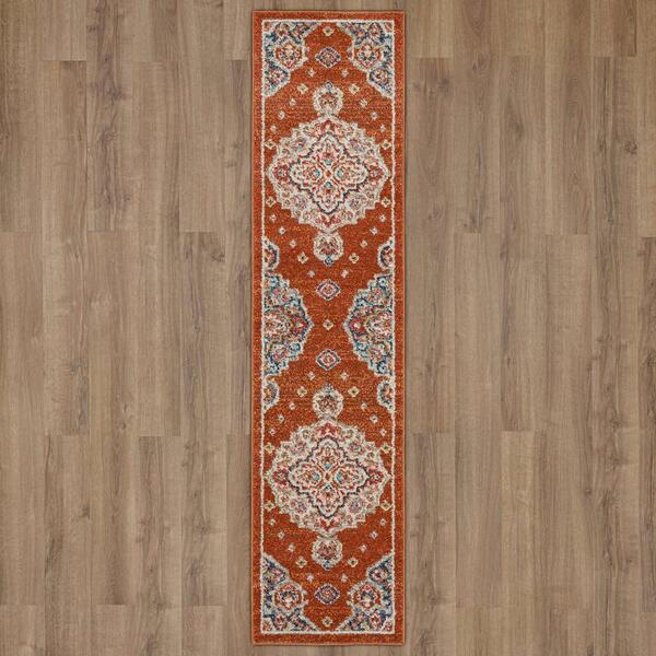 Mohawk Home Laughton Red Runner - image 