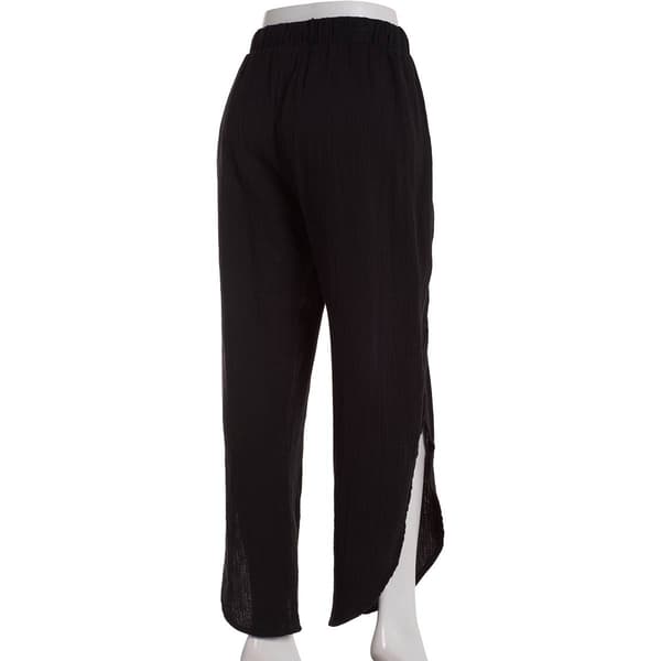 Womens Nicole Miller Gauze Swim Cover Up Beach Pants