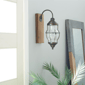 9th & Pike® Industrial Brown Metal Accent Lamp - image 2