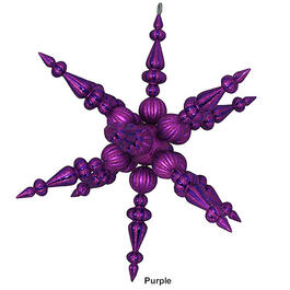 Vickerman 30in. Shatterproof Radical 3D Snowflake Ornament