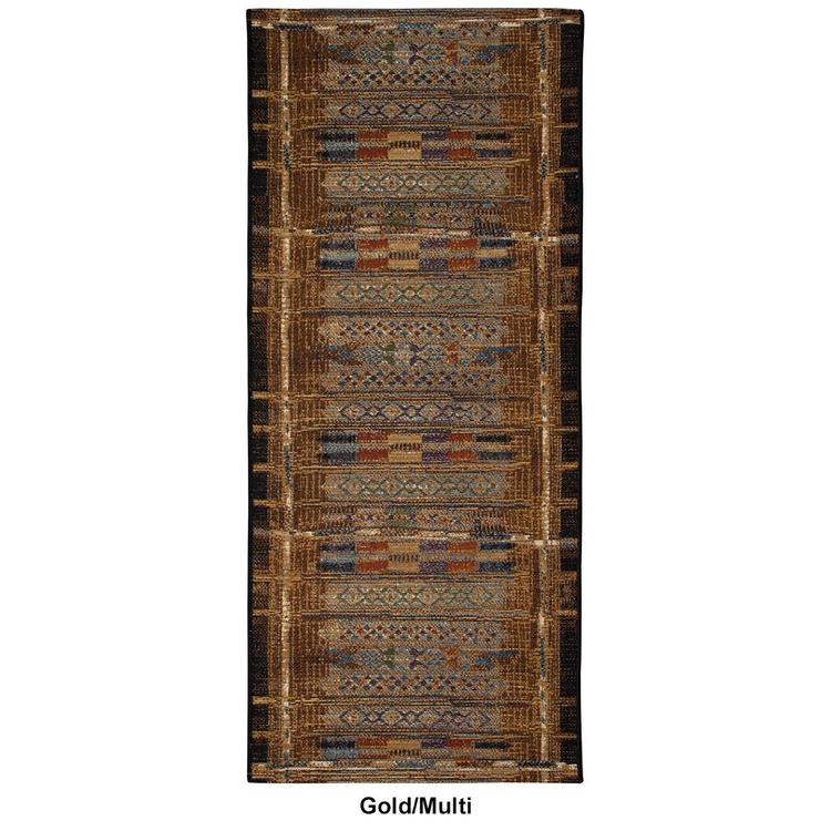 Liora Manne Esencia Tribal Stripe Rectangular Runner