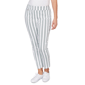 Womens Emaline Verde Grove I Stripe Pull On Capris - image 3