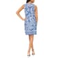 Womens MSK Sleeveless Keyhole Back Floral Shift Dress - image 4