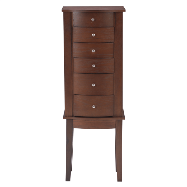Linon Home Decor Maddie Espresso Jewelry Armoire