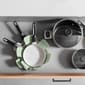 BergHOFF Leo Glints Nonstick Ceramic 8in. Stockpot w/ Glass Lid - image 4