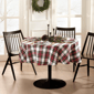 Threadmade Christmas Classic Holiday Plaid Cotton Tablecloth - image 5