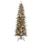 National Tree 7.5ft. Snowy Sheffield Spruce Christmas Tree - image 1