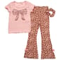 Toddler Girl Freestyle Revolution 2pc. Leopard & Bow Leggings Set - image 1