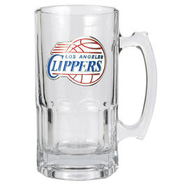 Great American Products NBA Los Angeles Clippers Glass Macho Mug