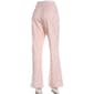 Juniors No Comment Fleece Lined Leaf Print Wide Leg Pants - Pink - image 3