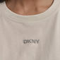 Womens DKNY Sport Mini Stud Logo Knot Front Tee - image 4