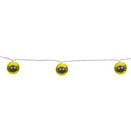 Northlight Seasonal 10ct. Yellow Spider Paper Lantern Lights