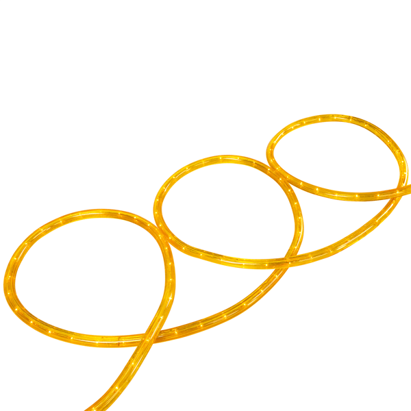 Northlight 18ft. Gold Incandescent Flexible Christmas Rope Lights