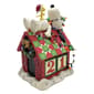 Jim Shore Peanuts Snoopy''s Countdown Calendar Christmas Figurine - image 1