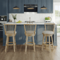 HH2 Home Garlington Wood Swivel Windsor Adjustable Height Stool - image 8