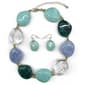 Ashley Cooper(tm) Multi Color Bead Necklace & Earrings Set - image 1