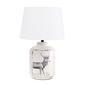 Simple Designs Deer Buck Nature Ceramic Farmhouse Table Lamp - image 1