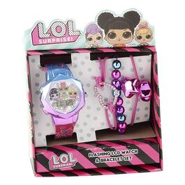 Kids L.O.L. Surprise! LCD Watch and Bracelet Set - LOL40149