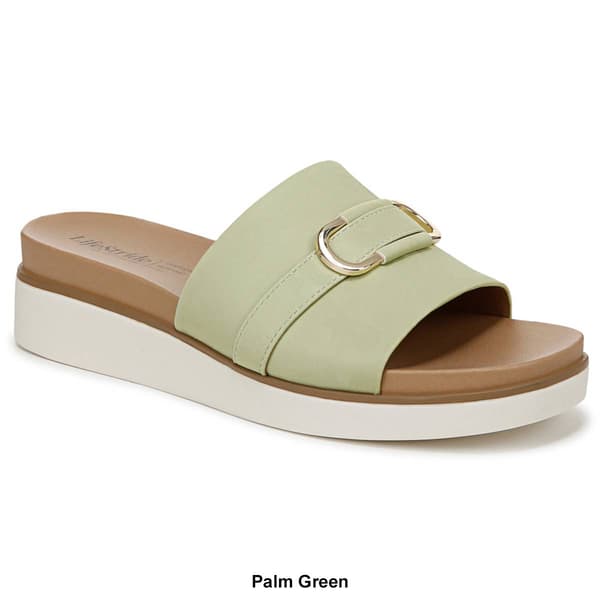 Womens LifeStride Genevieve Slide Sandals
