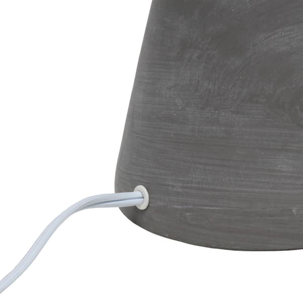 Simple Designs Pinnacle Concrete Table Lamp